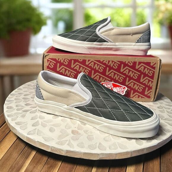 Vans Classic Slip-On Mixed Utility Plaid Multi VN000XG88MZ Men’s 4.5 / Wm’s 6 – - Picture 10 of 14